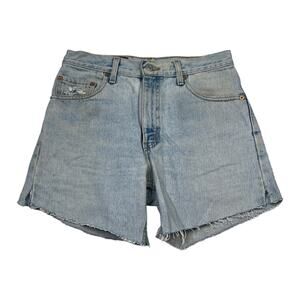 Levi’s Distressed Cut Off High Rise Frayed VTG 505 Jean Denim Shorts 4/6